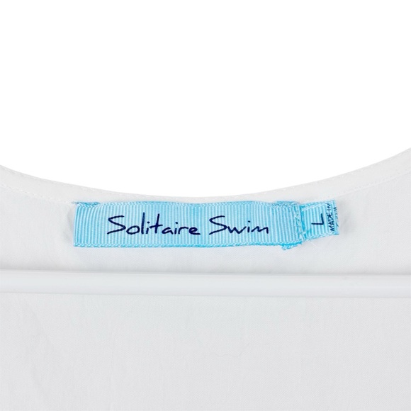 Solitaire Swim White Lace Cover-Up - Picture 6 of 6